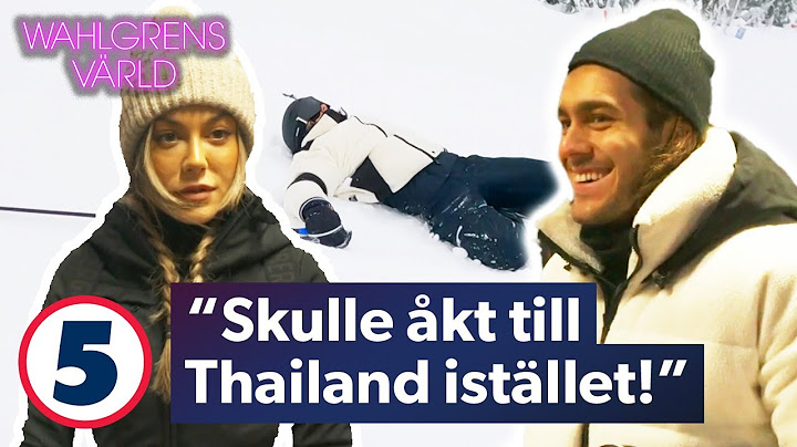 Wahlgrens värld | Benjamins stressiga skidtur | Kanal 5 Sverige