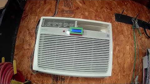 Arduino Controlled Garage AC In Action!
