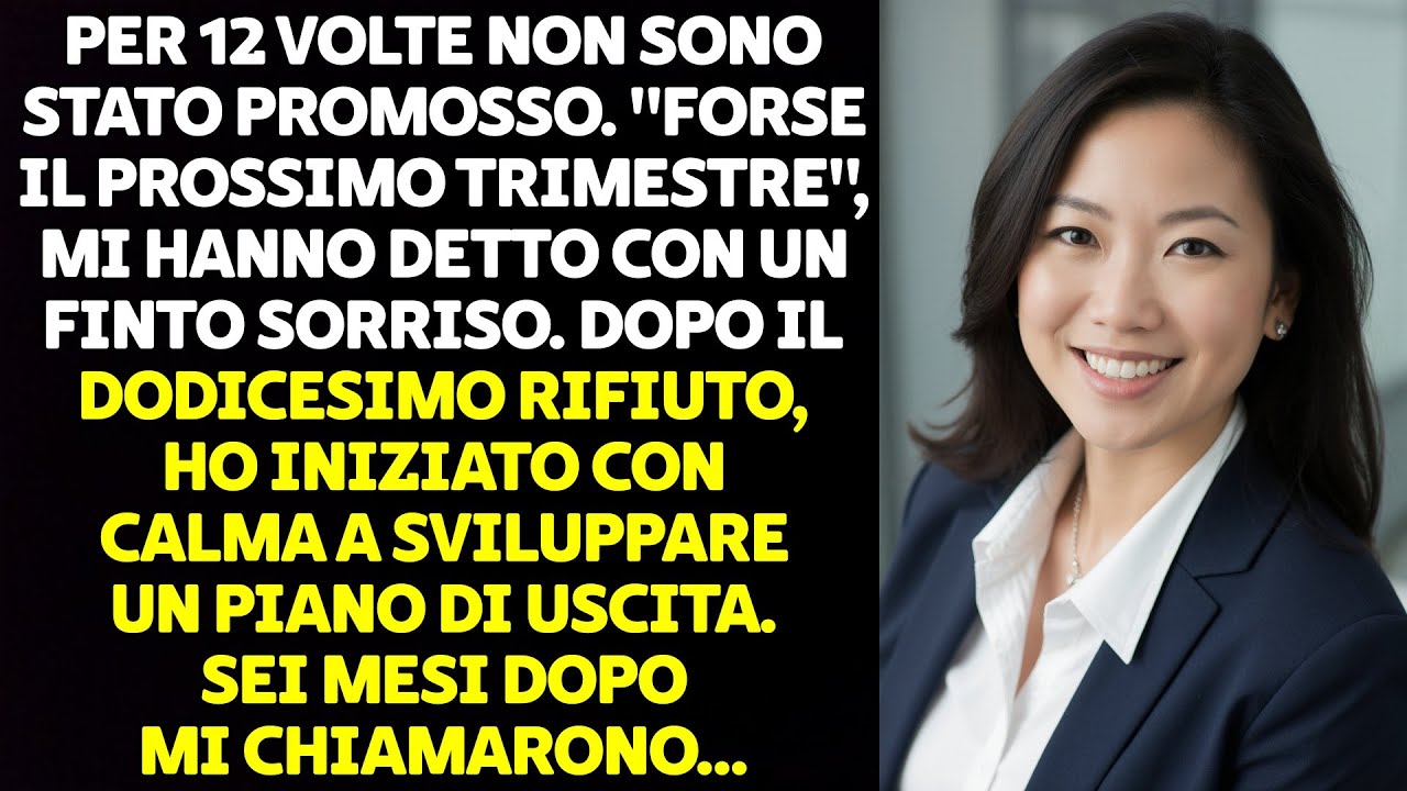 NON SONO STATO PROMOSSO 12 VOLTE. LA MIA VENDETTA LI HA SPINTI A PREGARMI DI TORNARE...