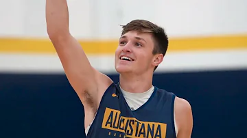 Augustana Men's Basketball First official practice of 2022-23