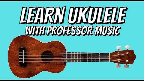 Lesson 2: Learn Ukulele with Professor Music - Beginner Chords