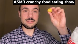 ASMR crunchy food eating show
