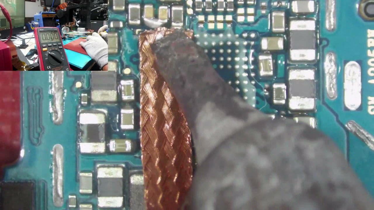 🔴 Samsung A 20 restauración de línea de power, increíble solución