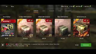 OBJ 260 Wot BLiTz container opening