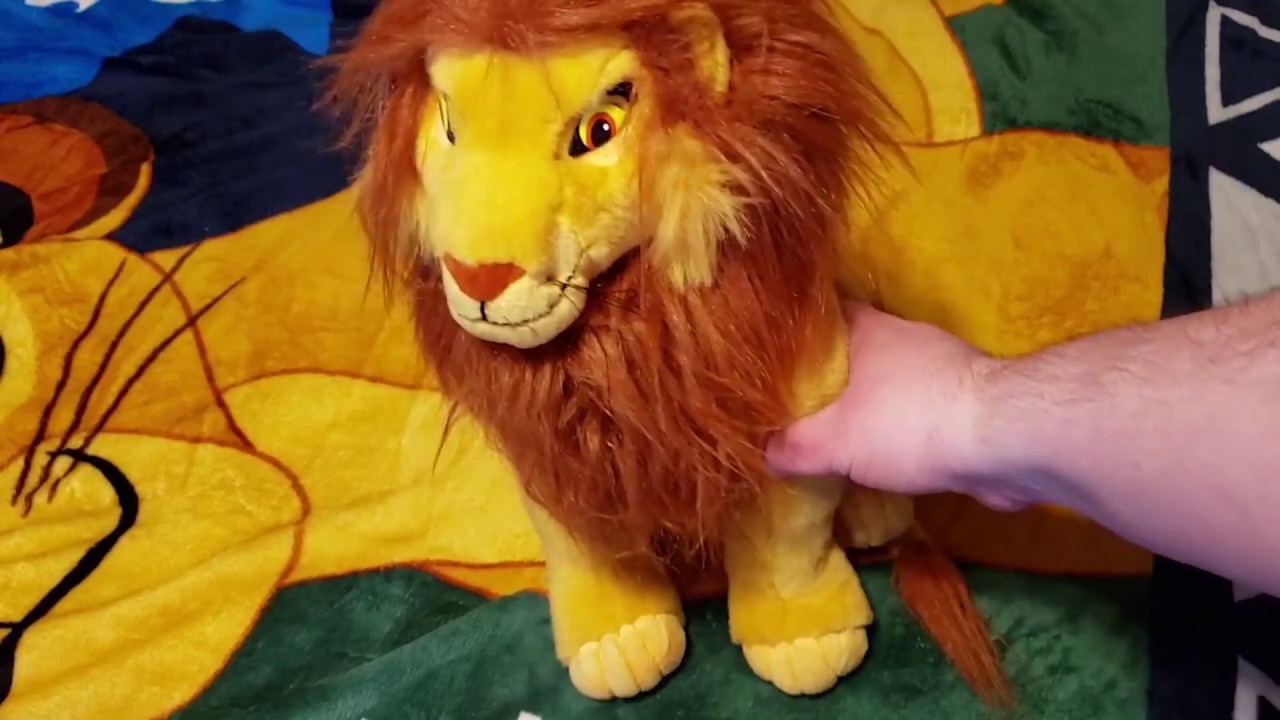 simba stuffed animal 1994