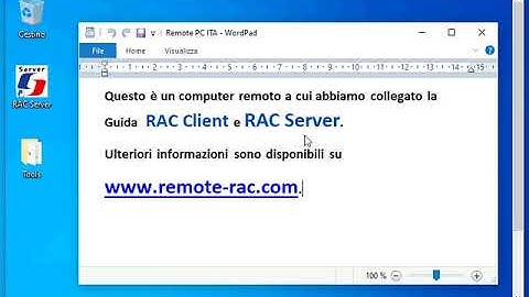 Connettersi a un computer remoto utilizzando RAC Client Lite. Passaggio 2.