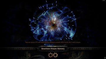 [POE] 3.13 RITUAL SSF - Rewritten Distant Memory - Vortex Occultist