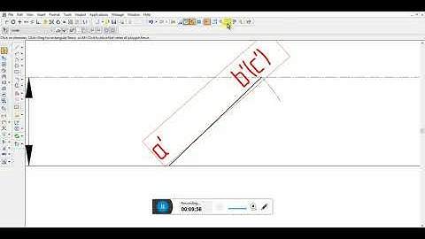 CAED To draw a triangular lamina resting on HP on its corner given distance bw XY line and side