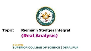 Riemann Stieltjes Integral | Real Analysis b Mr. Asif Rehman | [Urdu/Hindi]