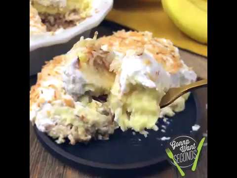 Coconut Banana Cream Pie!!!