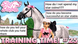 Star Stable Training Time! #25 - Advice Session 💁