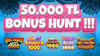 SLOT OYUNLARI ⭐ 50 000 TL SATIN ALIMLARLA ⭐ BONUS HUNT !!! ⭐