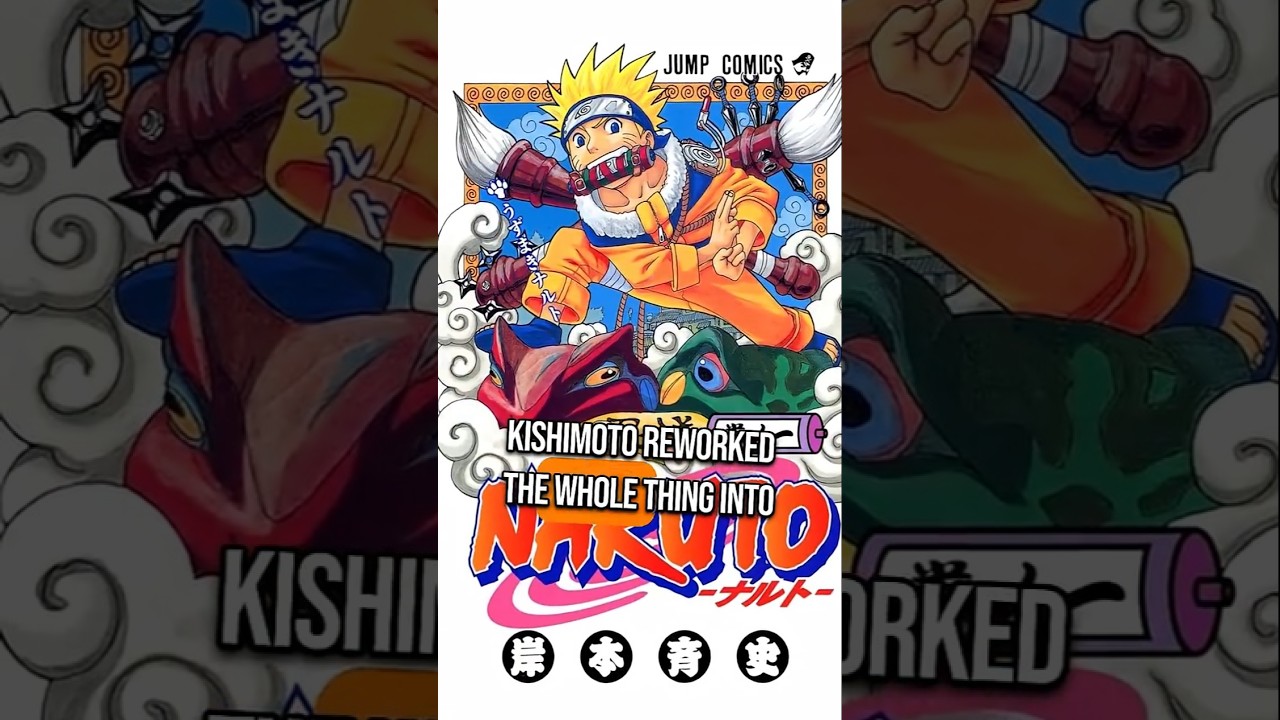 Naruto was NEVER supposed to be a Ninja. - YouTube