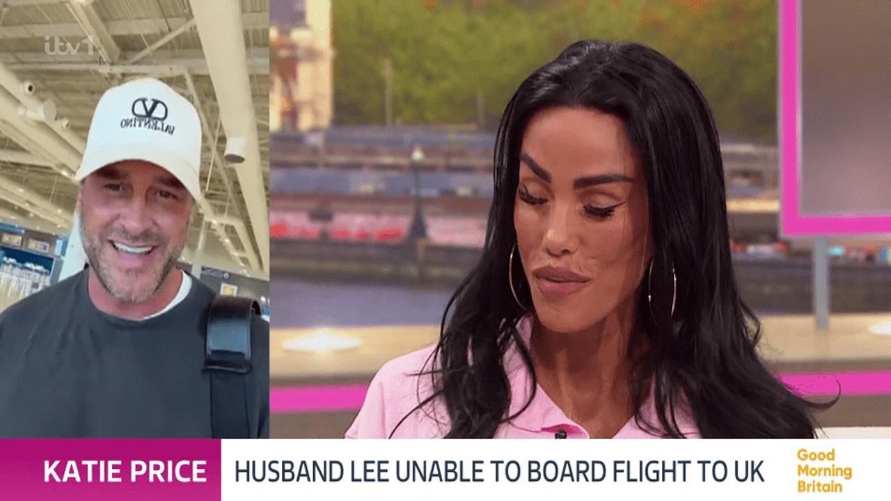 Katie Price denies husband is 'detained' at airport as GMB call Foreign  Office. - YouTube