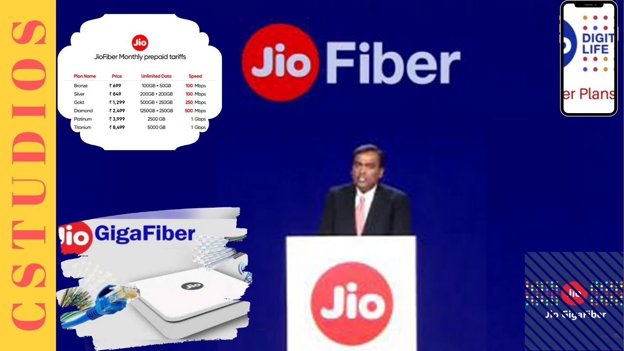 Jio Fiber (Free HD/4K TV & Set Top Box) | Tariff Plans | Welcome Offer | T&C pubg gaming buddy