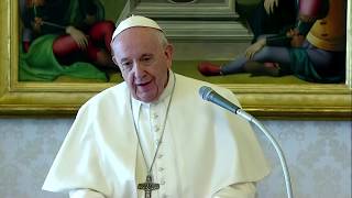 The pope delivers Sunday prayer via internet amid coronavirus