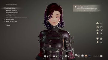 Code Vein: 4 hour customization