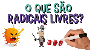 Como ocorre a formação de radicais livres após o processo de lesão celular?