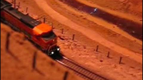 The Tehachapi Layout on 3/8/09