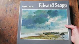 Watercolour Masterpiece Unveiled: Edward Seago by Ron Ranson: Art Book Flip Through #watercolourart