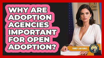 Why Are Adoption Agencies Important For Open Adoption? - Family Law Gurus