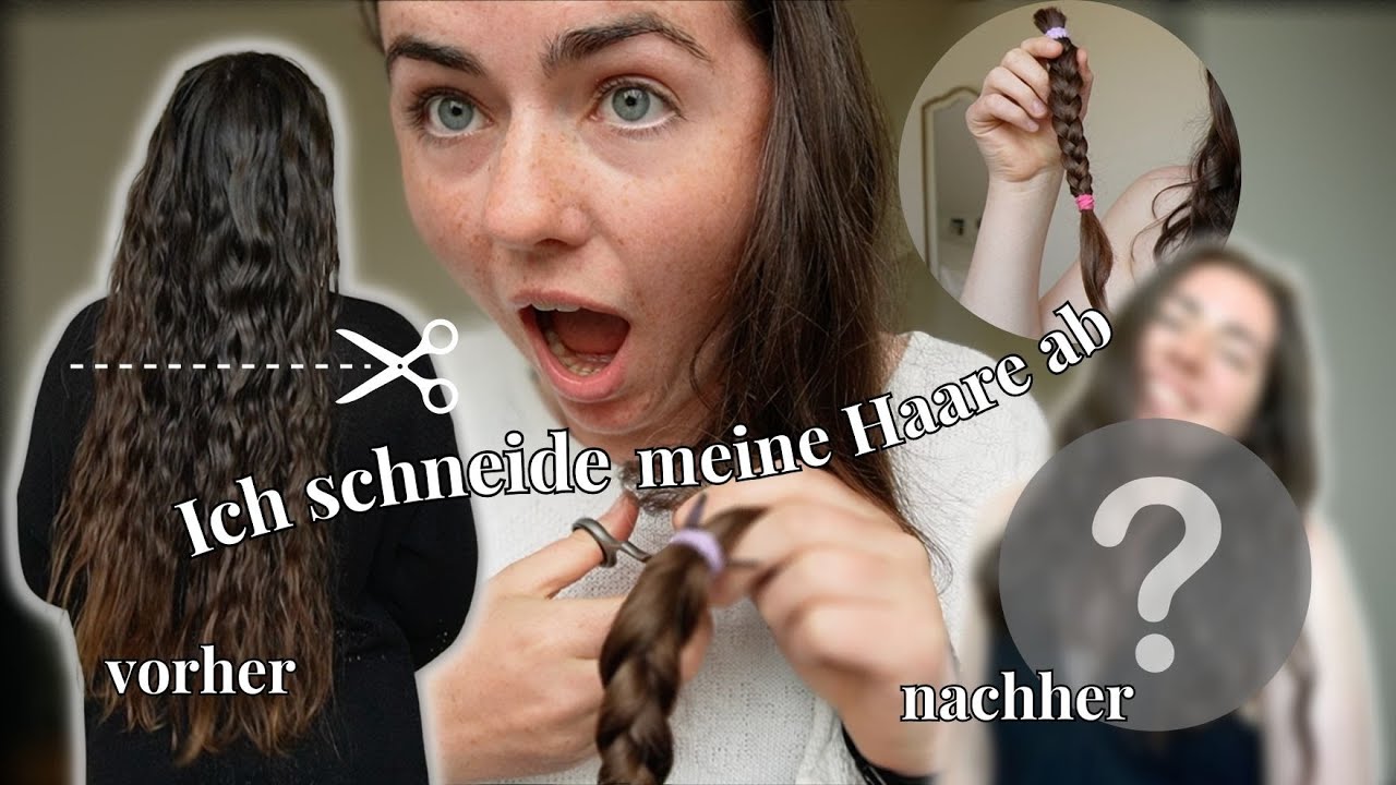 Ich schneide meine Haare ab und spende sie 😱💇🏽‍♀️