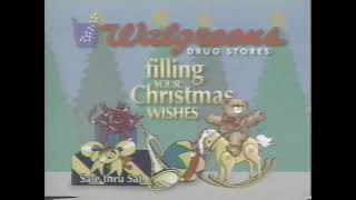 1992 Walgreens Drug Store Christmas Commercial
