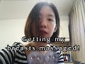 First time getting my breasts massaged | How does boob massage feel and what's it like?
