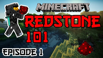 Redstone 101 - Episode 1 - Lava Pit Trap