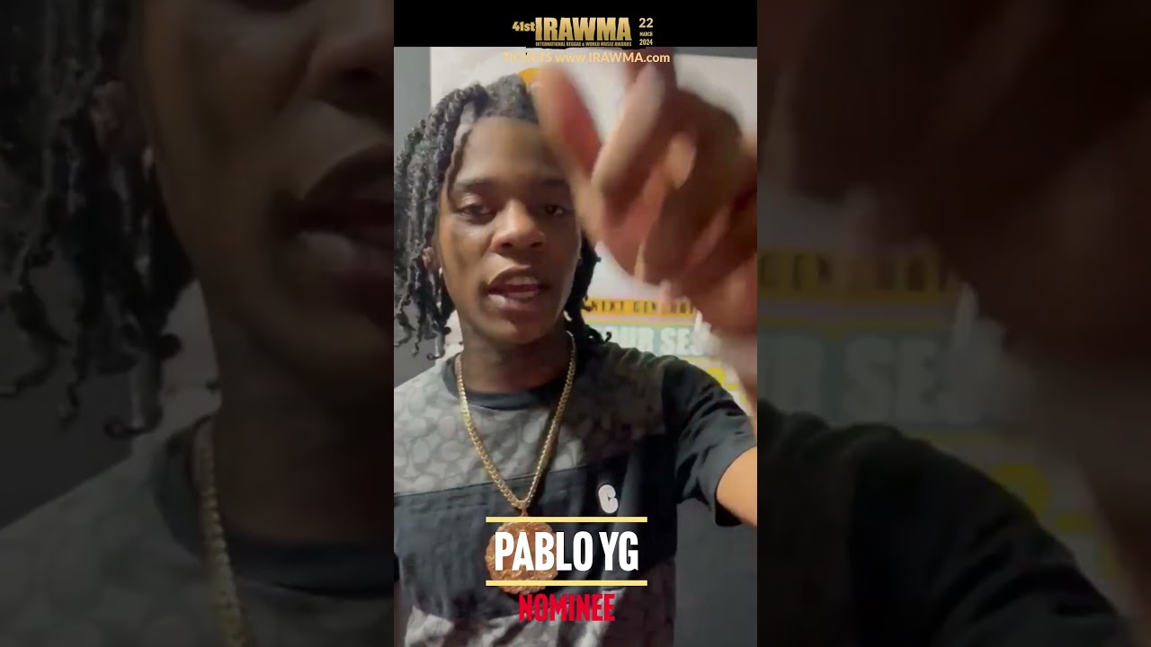 41st IRAWMA Nominee Pablo YG invites fans to celebrate with him March 22, 2024 in Florida