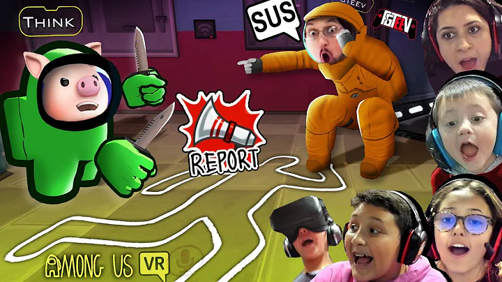 AMONG US in VR CHAT!   Virtual Reality is SUS!  (F...