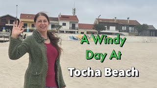 `A Windy Day At Tocha Beach In Central Portugal...