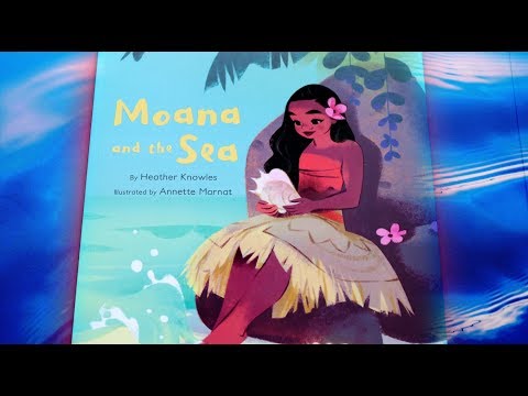 Moana And The Sea Storybook Read Along By JosieWose 