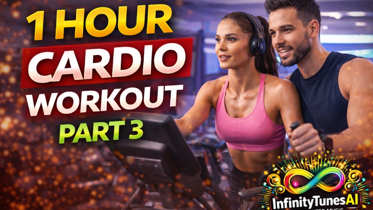 1 Hour Cardio Workout Music 🔥 Part 3 | Non-Stop Energy for Gym, Running & Fat Burn