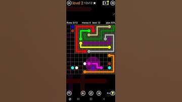 How To Solve Flow Free Jumbo Pack Level 2 12x12 Harder Board Walk Through Solution Walkthrough