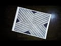 3D Line Illusion Drawing on Paper | Easy Drawing | Step By Step | Doodle Art | Drawing