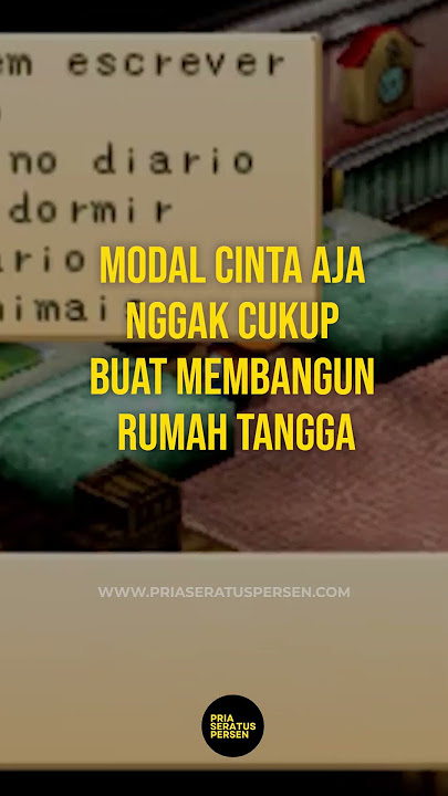 Nikah, nggak cukup modal cinta!