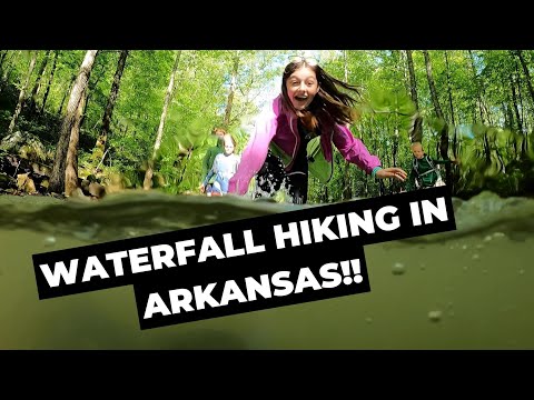 WATERFALL HIKING IN ARKANSAS | Paige Falls and Broadwater Falls