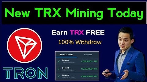 Best cloud new Cloud Mining Site | USDT Mining | TRX Mining Farm | Today