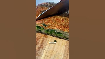Thumbnail of CRISPY & Flakey Big Green Onion Pancake!