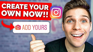 NEW Instagram Story Feature "Add Yours" Chain Story (Tutorial)