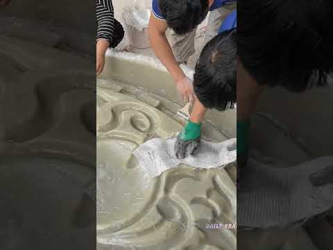 عملية تصنيع المنحوتات المصنوعة من الألياف الزجاجية