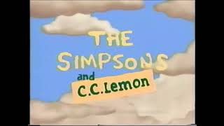 The Simpsons C.c. Lemon After Shower Drink Japanese Commercial Hq