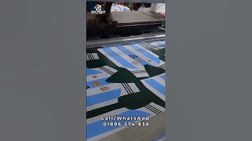 Sublimation Jersey Printing using Roll Heat Press Machine | GM Print Solution