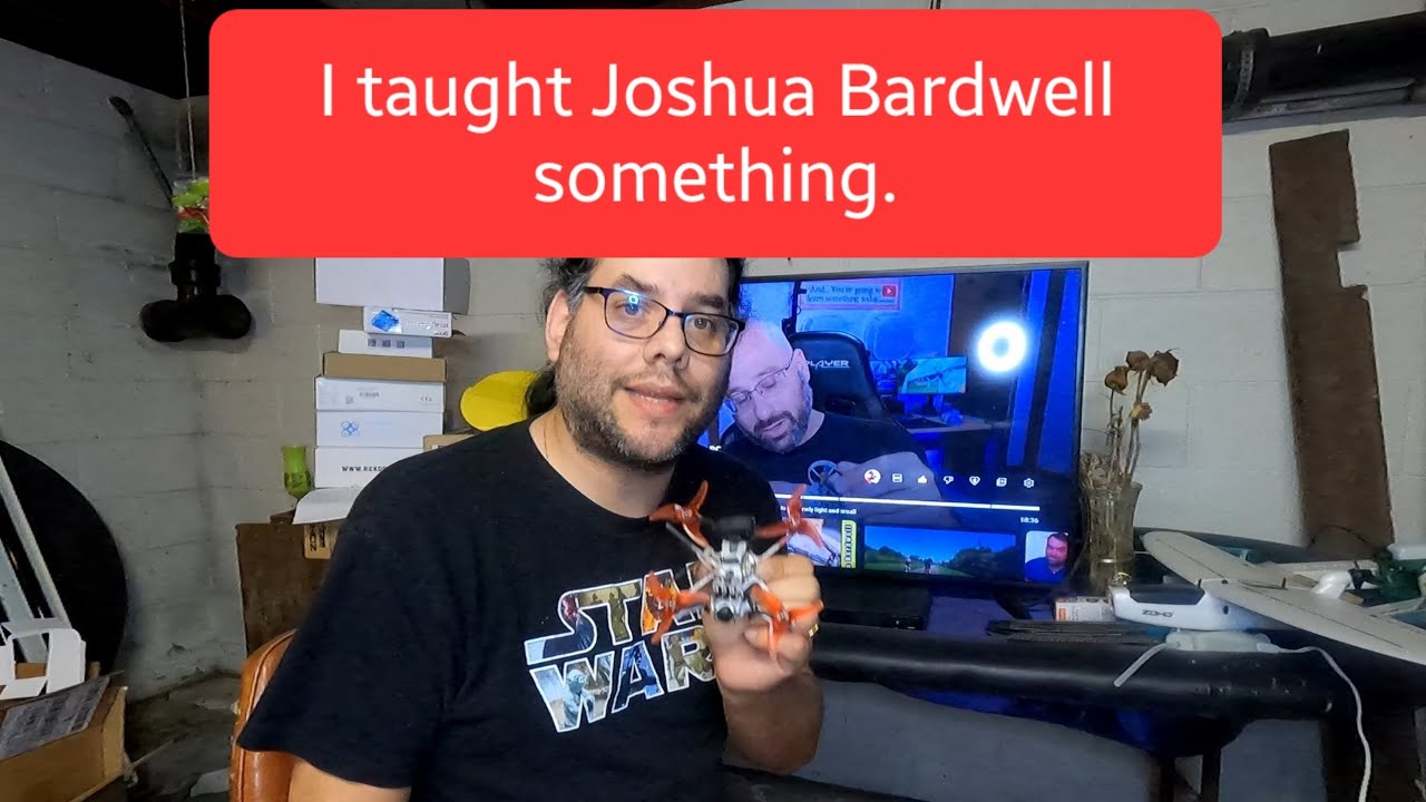 Joshua Bardwell learned something today! Attention part 107 Pilots! 