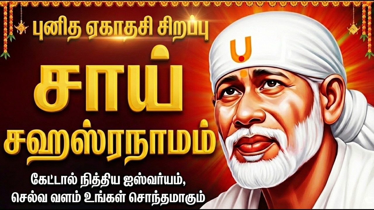 Thursday Special Sai Baba Devotional Songs | Powerful Sri Shiridi Sai Baba Tamil Bakthi Padalgal