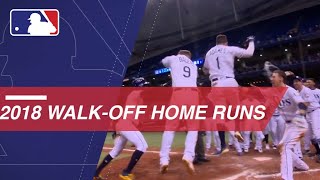 All walkoff homers from the 2018 season
