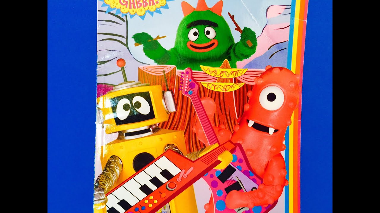 Yo Gabba Gabba The Gabba Land Band ReadALong Book YouTube