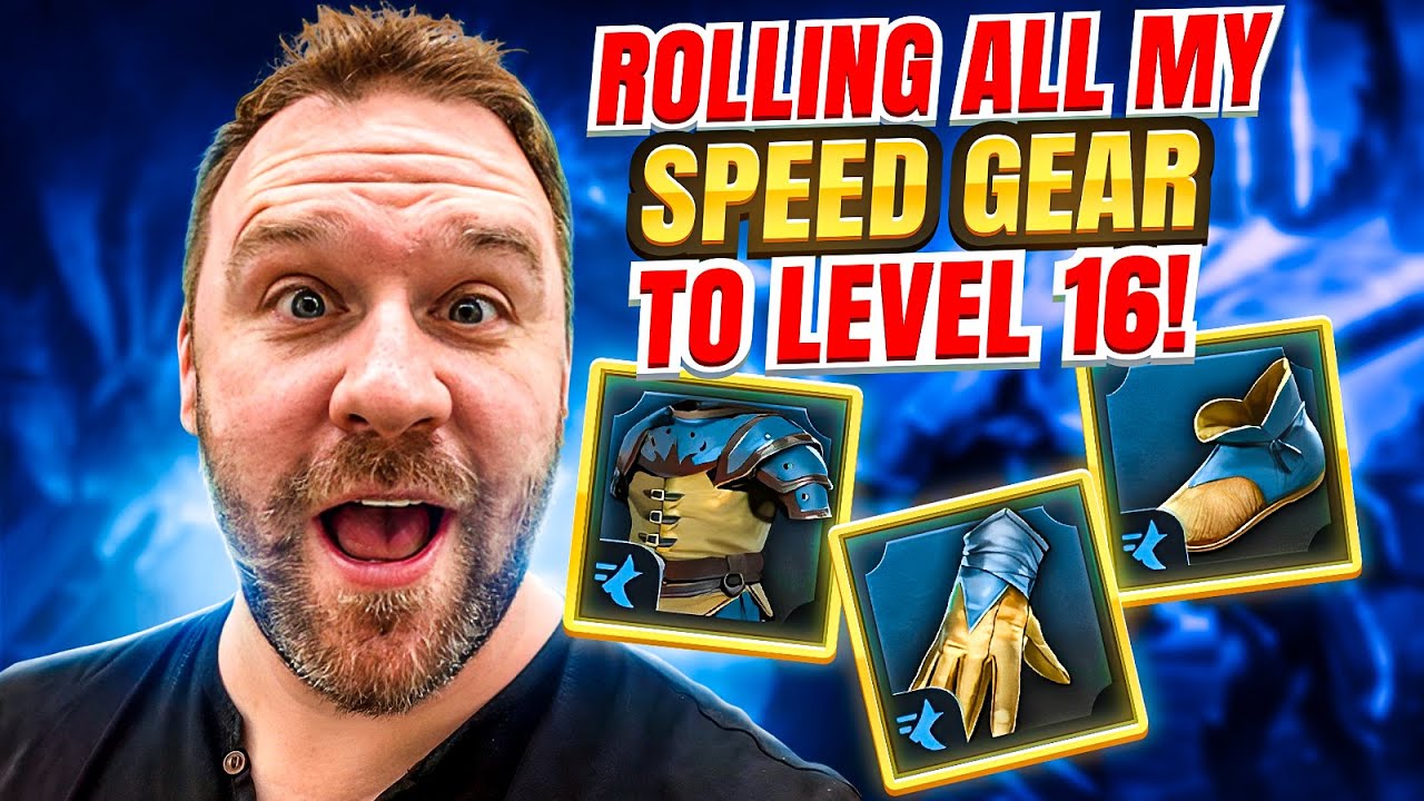 Rolling All My Speed Gear From the 3x Event! Can we get some good pieces?!