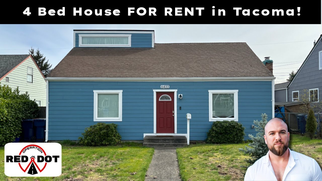Renovated 4 Bed Available in Tacoma!